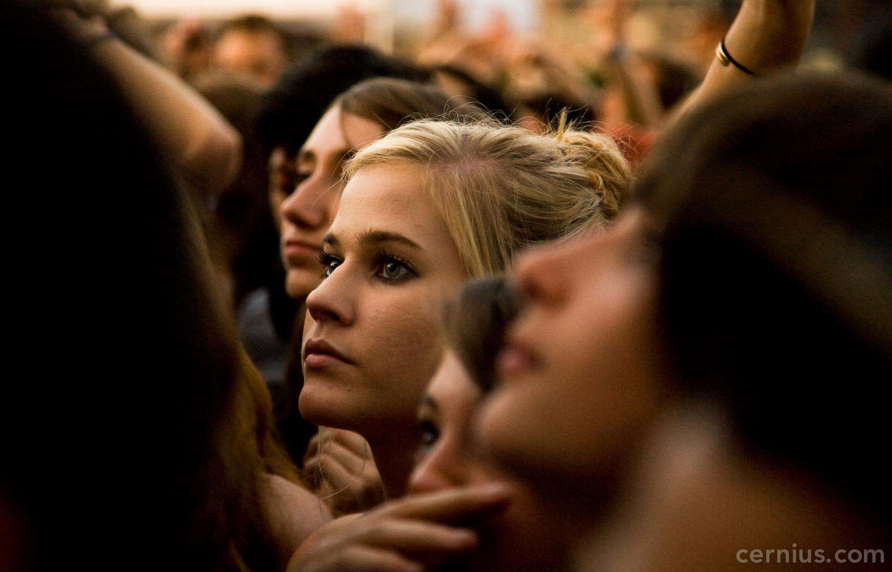 Audience at a concert in New York City | Juozas Cernius