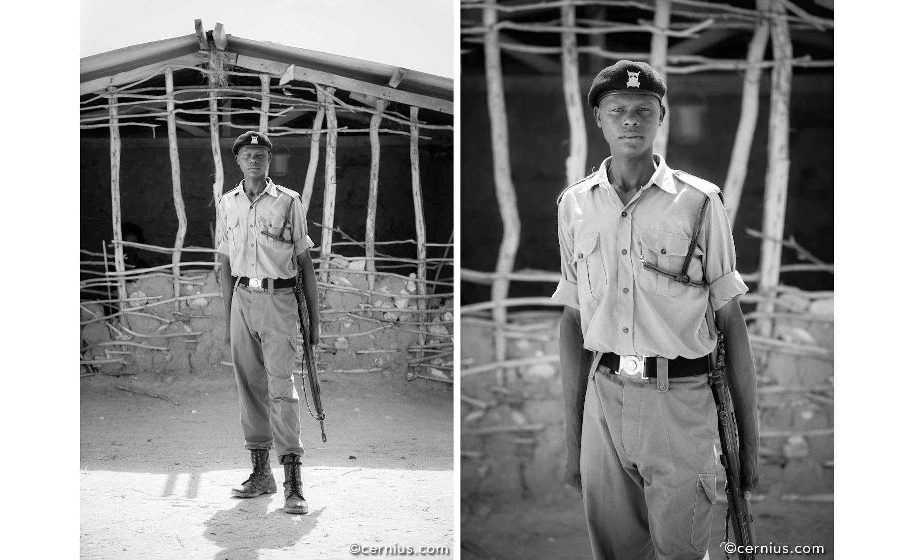Portrait of a Kenyan Soldier, 2013 | Juozas Cernius