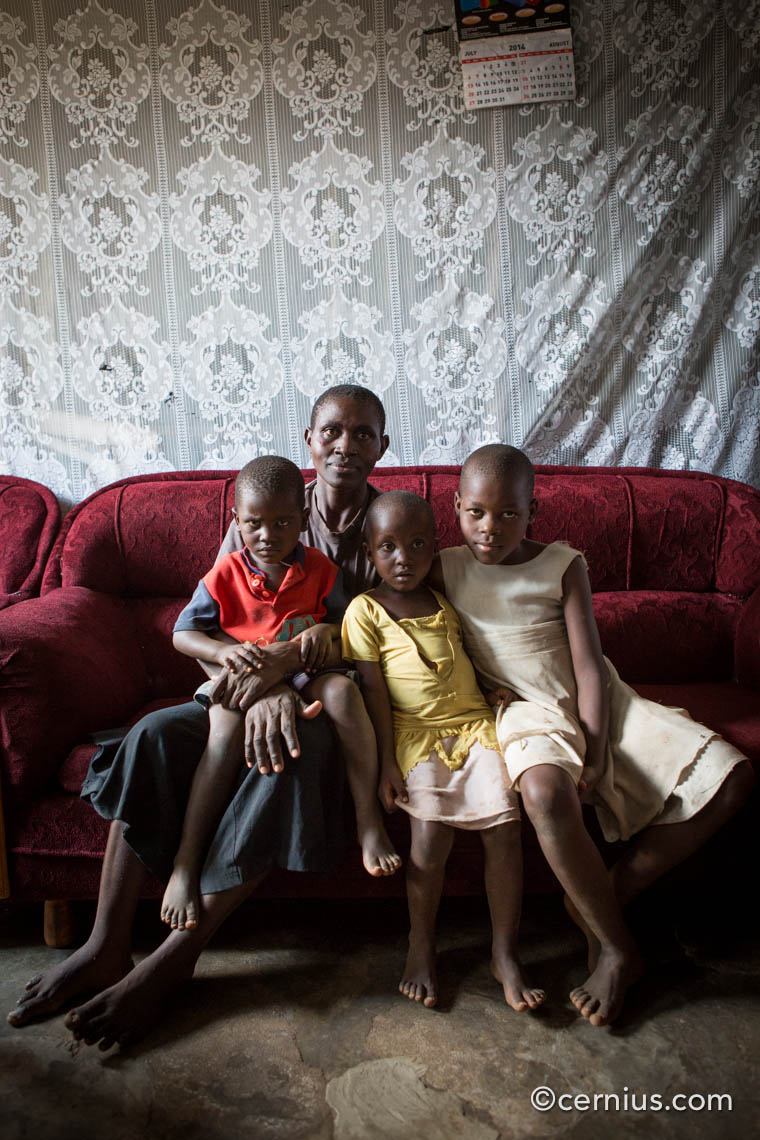 Family Portrait in Kisumu, Kenya