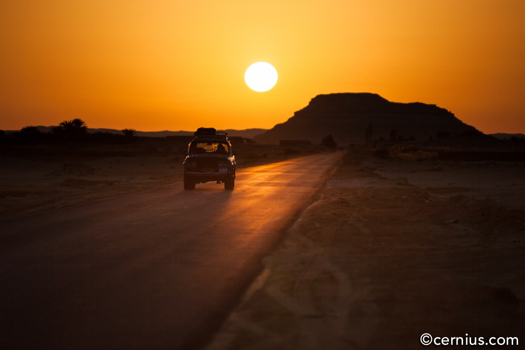Sunset Still Life in Egypt | Juozas Cernius