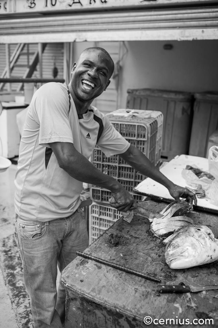 Fishmonger in Panama | Juozas Cernius
