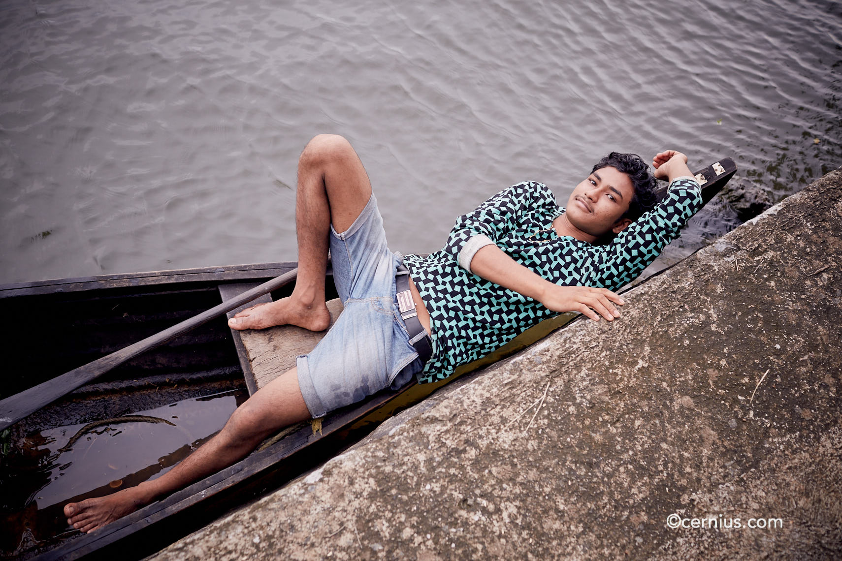 Portrait of a fisherman in Kerala, India | Juozas Cernius